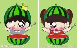 情侣照片吃瓜,揭秘这对情侣的甜蜜瞬间，照片中的爱意满满